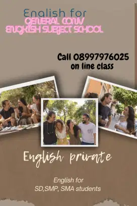Les Private B. Inggris SD SMP SMA