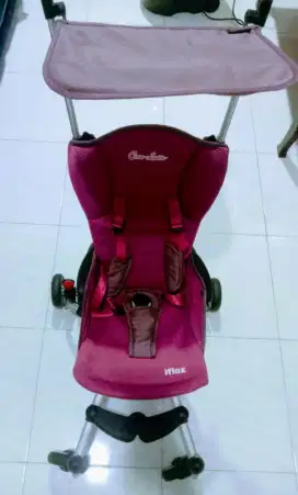 Stroler coco latte iflex pink