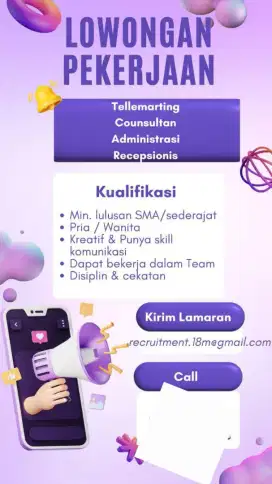 Lowongan Kerja Admin