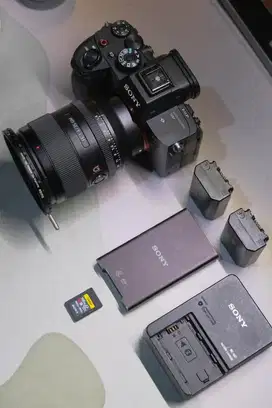 Kamera sony A7 S MARK III, Lensa, Memori, Dll