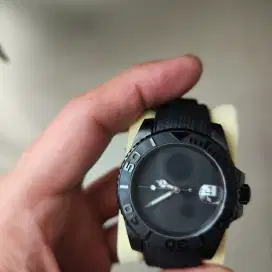 Seiko mod yatch master full black