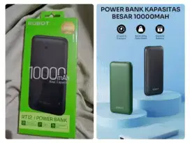 ROBOT RT12 10000MAH POWERBANKnew baru original in box