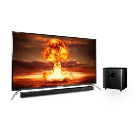 Digital Led TV Polytron 32inci +soundbar