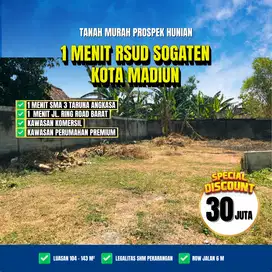 Jangan Lewatkan! Kavling Murah di Jiwan Madiun