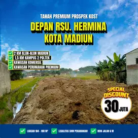 Investasi Menguntungkan, Kavling di Jalur Utama Kota Madiun