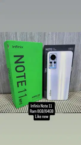 Infinix Note 11 Ram 4GB/64GB