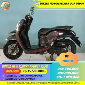 HONDA NEW SCOOPY SPORTY 2020 CASH/KREDIT DP RINGAN SYARAT MUDAH