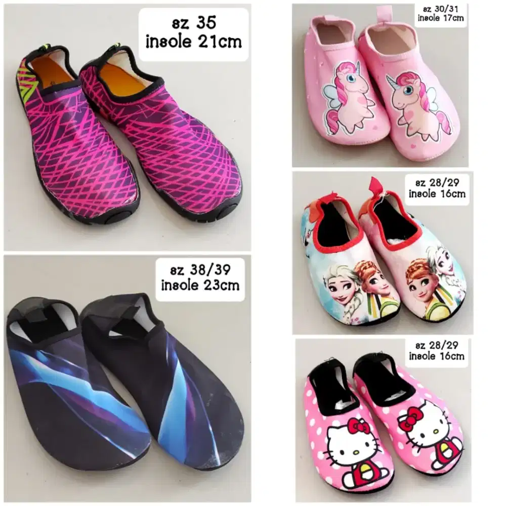 Sepatu Pantai Sepatu Snorkeling