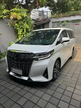 Alphard G 2018 Putih Mulus Terawat