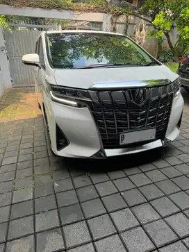 Alphard G 2018 Putih Mulus Terawat