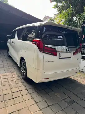 Alphard G 2018 Putih Mulus Terawat