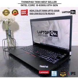 THINKPAD T490 i5-8365U RAM 16GB/SSD 512GB/BACKLITE/FULLHD IPS/GRADE A