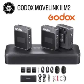 Mic wireless GODOX Movelink 2 | Bantu Enhance Suaramu Kontenmu