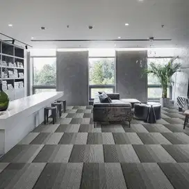 Karpet Tile by KING Shade Lines / Karpet Kantor / Karpet Garis | Uk. 5