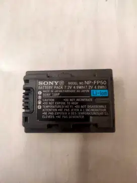 Battery Handycam	Sony NP-FP50