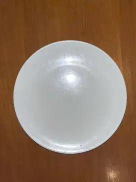 piring polos diameter 28 cm.