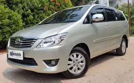KM RENDAH TDP 7,JT Toyota Kijang Innova 2.0 G Bensin-MT Silver 2012