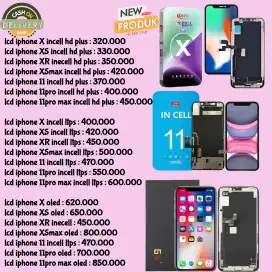 lcd iphone new free pasang dan home service