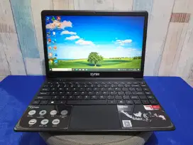 Laptop Desain Slim Zyrex Kintamani Amd A9-9400 Ram 4 Ssd 128