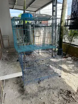 Kandang kucing ada 2