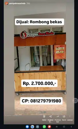 Rombong Bekas/Second