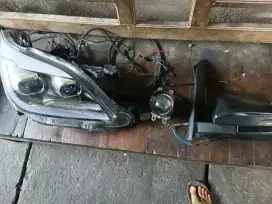 Lampu Innova Barong Pro 7 + lampu kabut pro 7 + spion reborn otomatis