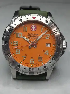 Wenger Orange Dial / Vintage Diver