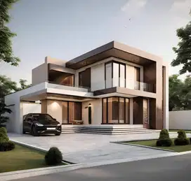 Jasa Borongan Bangun Rumah Mewah, Clasic, dan Luxury