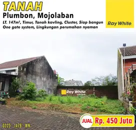 Dijual Tanah Kavling di Perumahan One Gate Plumbon, Mojolaban