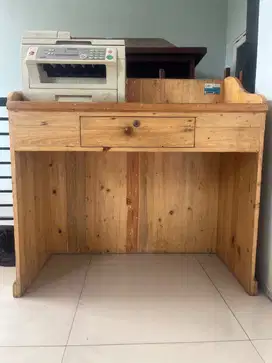 Meja Kasir (bahan kayu asli)
