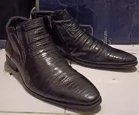 Sepatu kulit boot Andrew 2nd