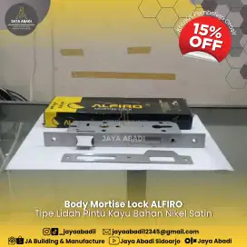 MORTIS LOCK ALFIRO TIPE LIDAH PINTU KAYU