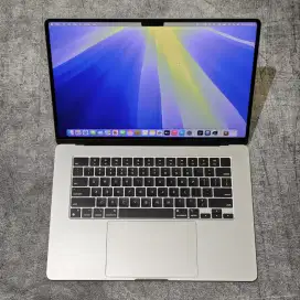 Macbook Air M3 15Inch 8/256Gb Fullset Original Garansi Ibox Agus 2025