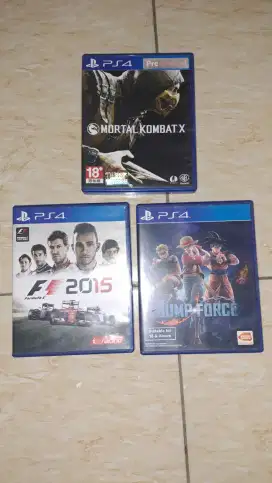 Jual kaset BD PS4 3 buah