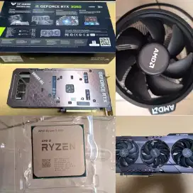 processor rayzen & Vga graphic rtx3060 nvidiaGforce