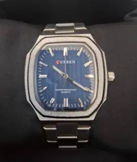 PRELOVED JAM TANGAN ORIGINAL CURREN ANALOG 8458 QUARTZ