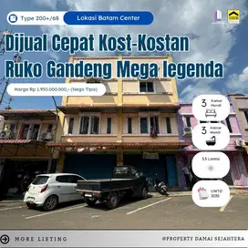 Dijual Cepat Ruko Kost - Kostan Gandeng Mega Legenda