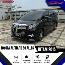 Toyota Alphard 2.5 SC Alles AT Tahun 2015 Km Antik 29 Rb