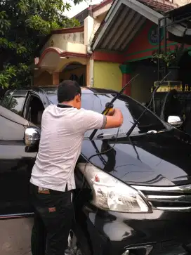 Tempat pemasangan kaca film mobil di jamin rapi