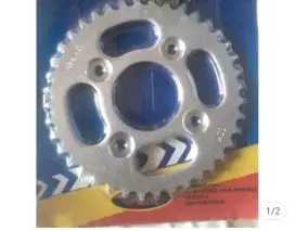 Gir motor supra depan belakang ukuran 40t/14t