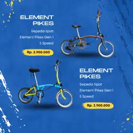 Sepeda Lipat Element Pikes 5s