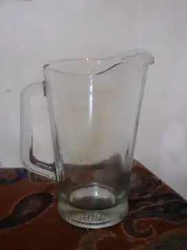 Gelas pitcher kaca tebal berat 5kg