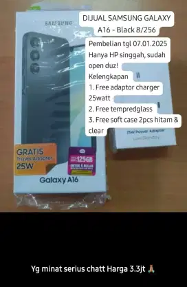 A16 4G-LTE / RAM 8GB-256GB