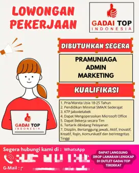 lowongan customer service