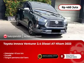 [CAPTAIN SEAT] Toyota Innova Venturer 2.4 Diesel AT Hitam 2022/2023