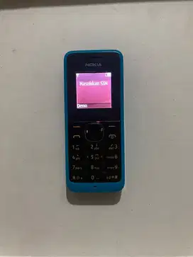 Nokia 105 charger + headset normal siap pakai