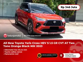 [PANORAMIC] Toyota Yaris Cross HEV S 1.5 GR CVT TSS AT Two Tone 2023