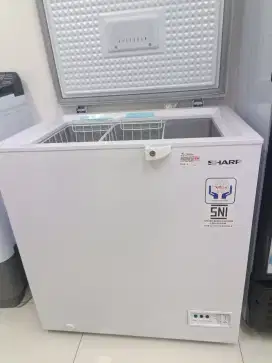 SHARP CHEST FREEZER 150L WHITE