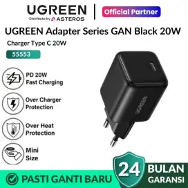 Charger Ugreen 20W USB Type C iPhone Android Original