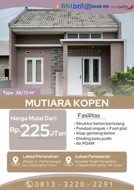 PERUMAHAN MUTIARA KOPEN SEMANDING TUBAN